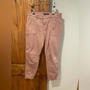 Mavi dusty rose slim cargo pants. Size 31